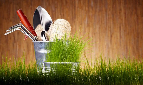 Invoice and online payment options for garden maintenance